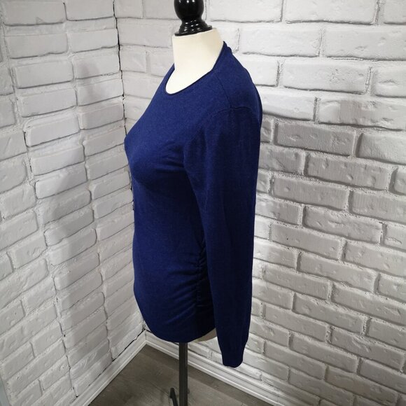2 / $30.00 - Suzy Shier Ladies Size Medium Royal Blue Lightweight Sweater - Picture 4 of 9